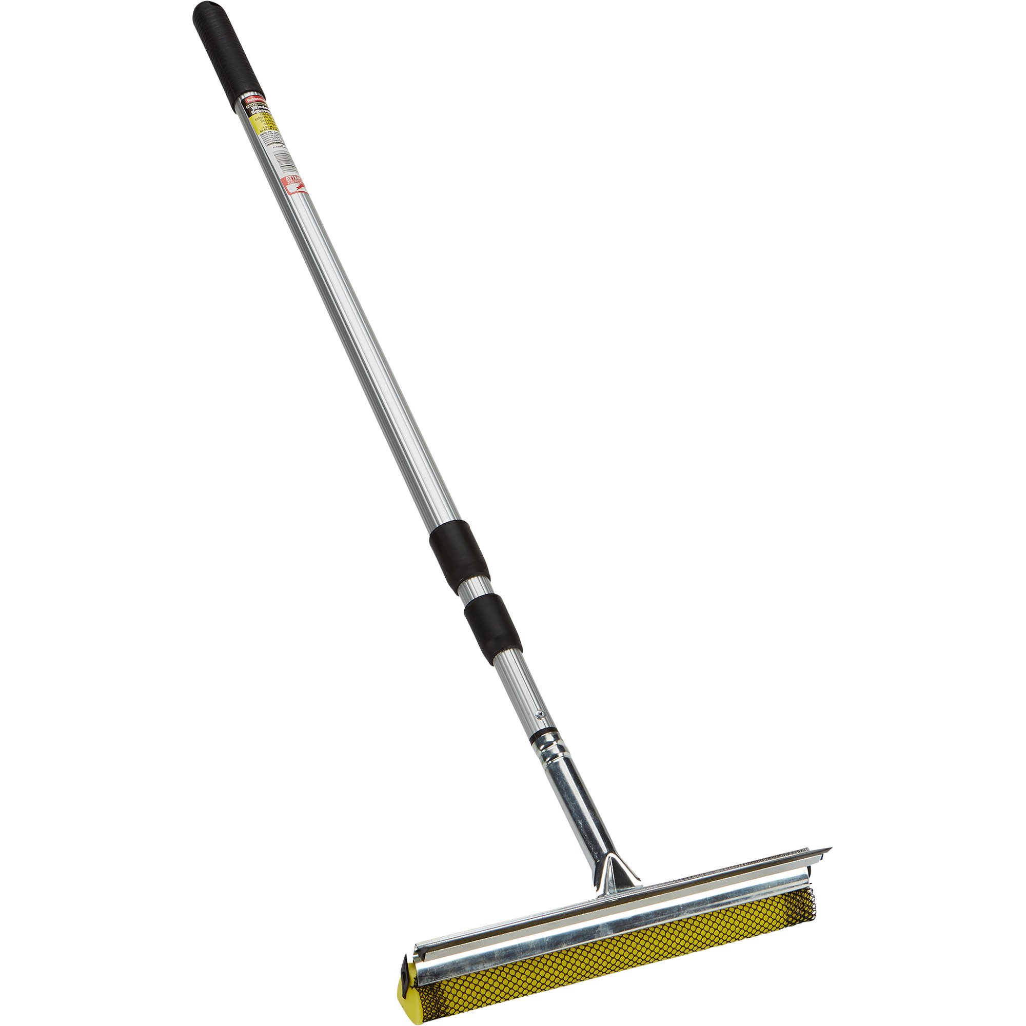 Rubbermaid Telescoping Window Squeegee —&nbsp;Extends to 84in., Model# OFG9W95PR
